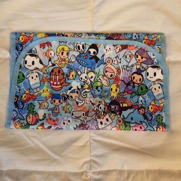 JuJuBe Sea Amo 2.0 Light Change Pad Unpadded Changing Donutella Mermicorno JJB - Picture 1 of 4